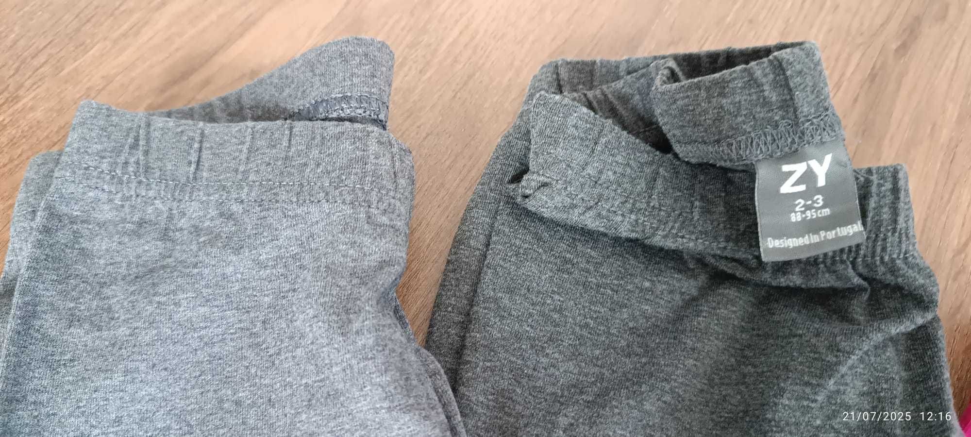 conjunto de várias leggings de menina como novas!