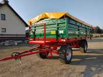 Przyczepa 9t (12t DMC) Wywrotka na 1 siłownik BSS IFA HL HW