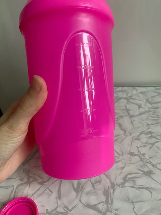 Шейкер для коктейлів all nutrition рожевий