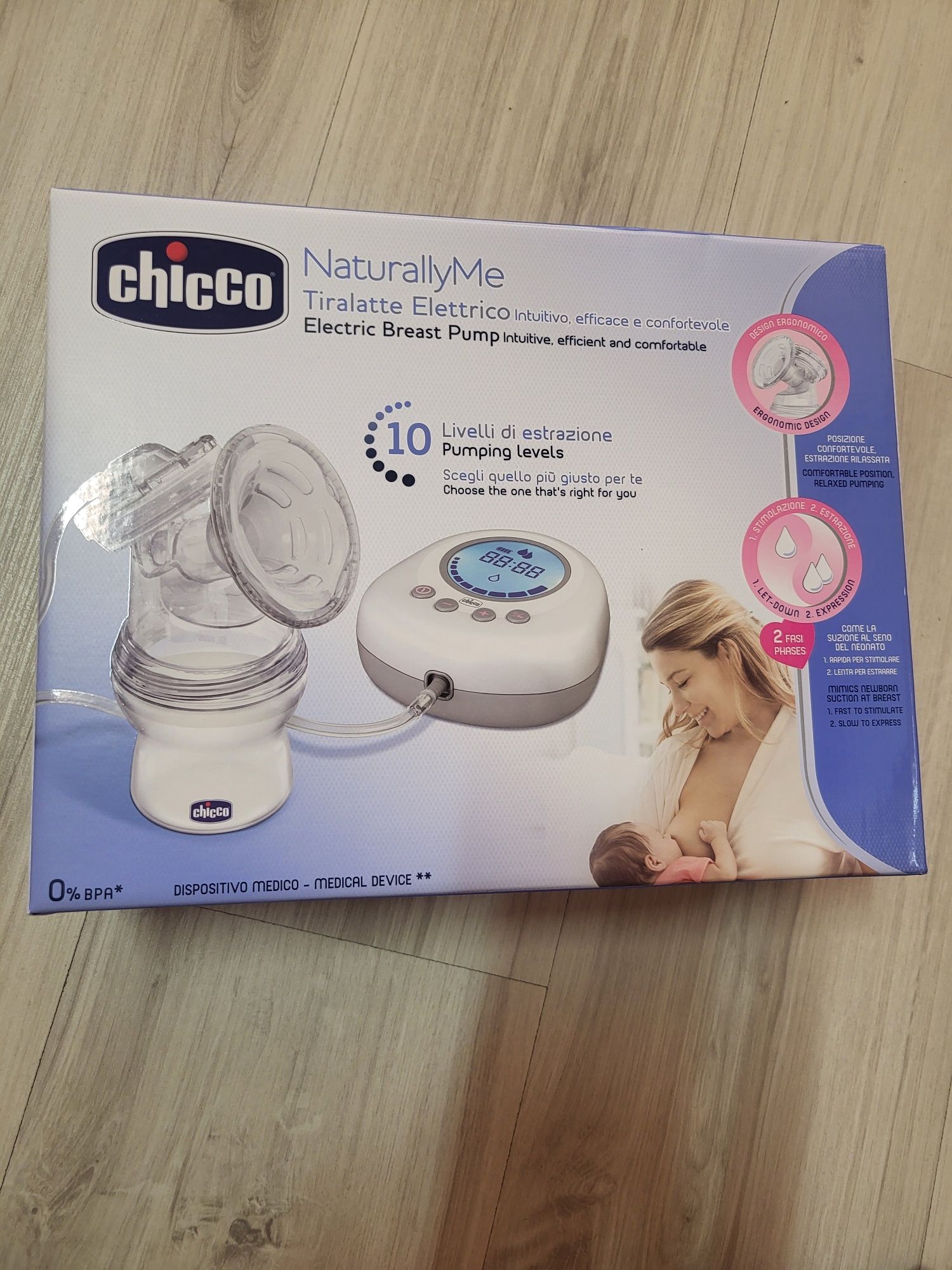 Bomba amamentação CHICCO eléctrica NOVA