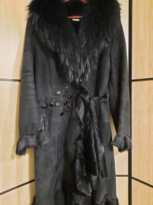 Дубленка натуральная женская. Торг р.48.