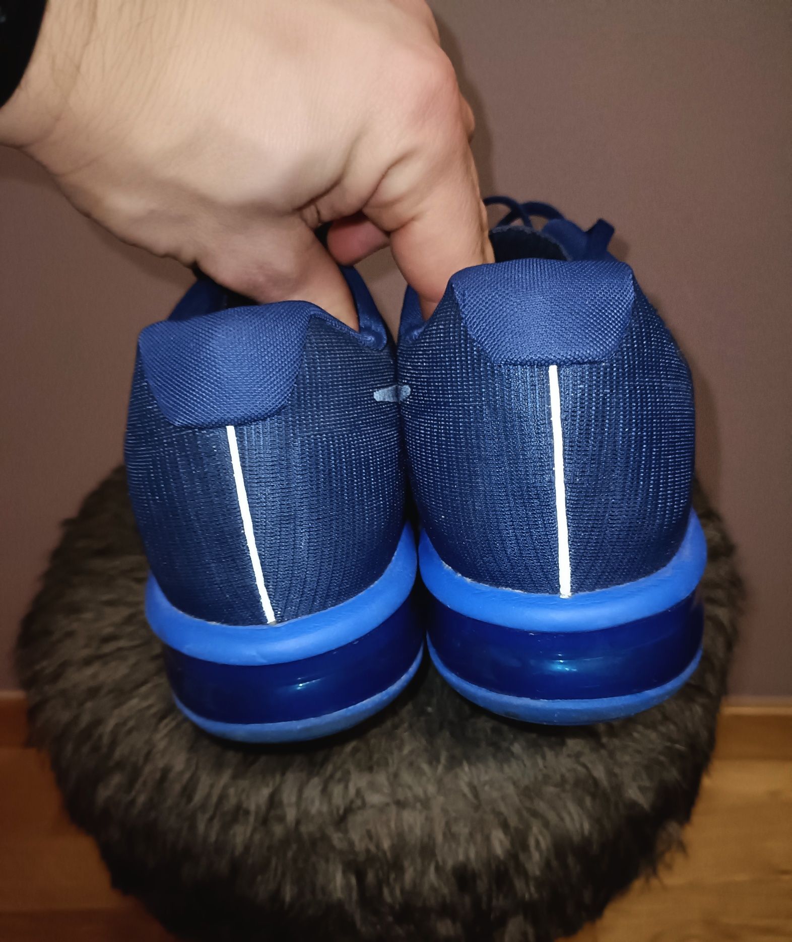 Męskie świetne sneakersy sportowe Nike Air Max Sequent rozmiar 46 BDB!