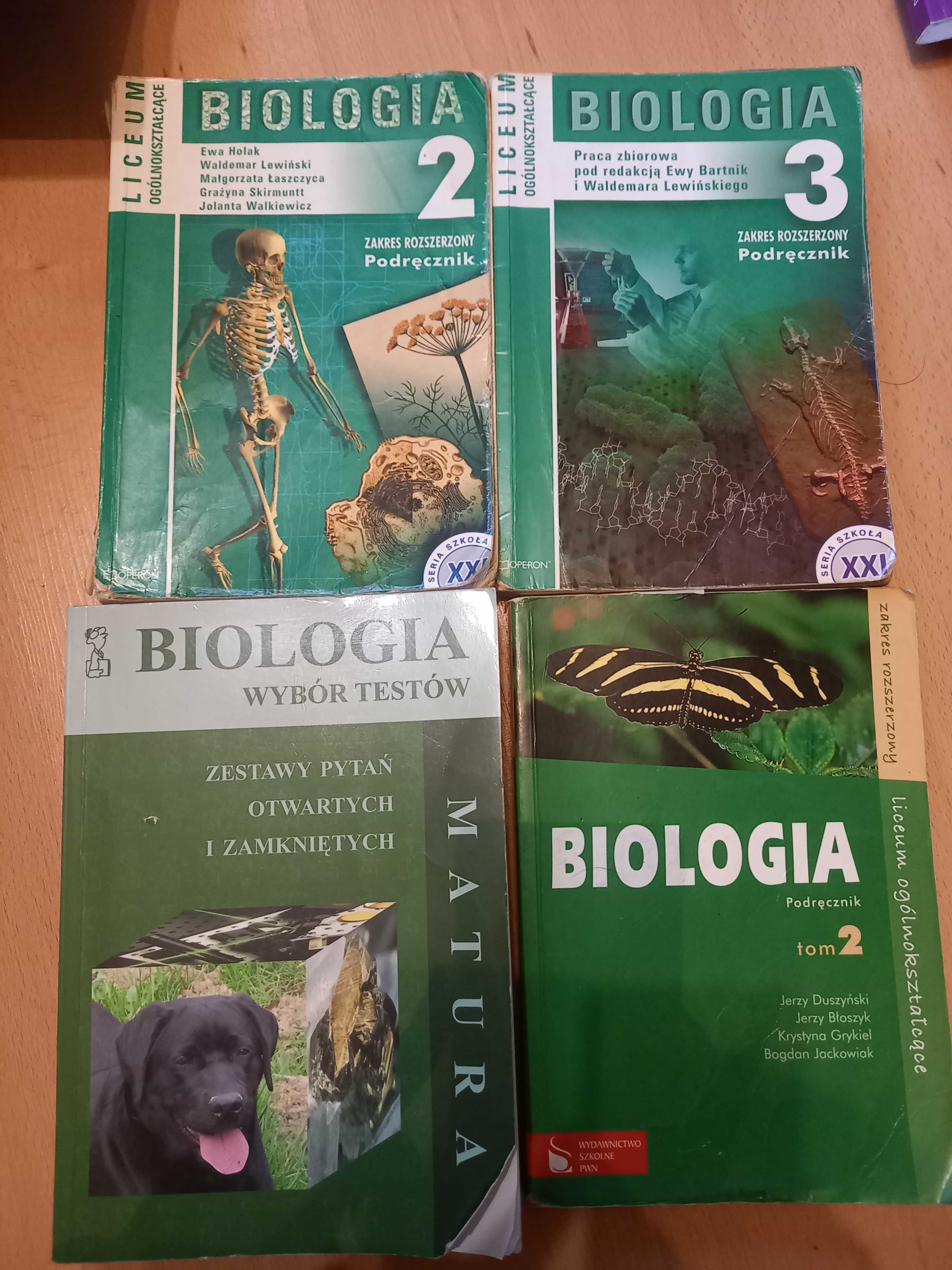 Podręczniki biologia  MATURA