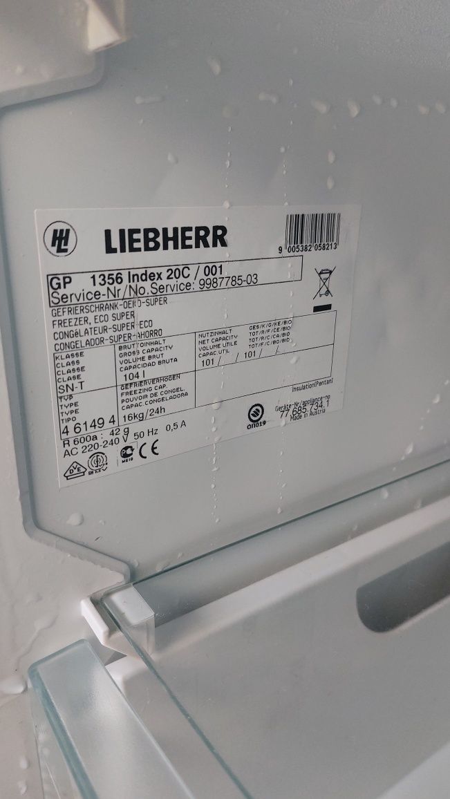 Морозильна камера морозилка Liebherr
