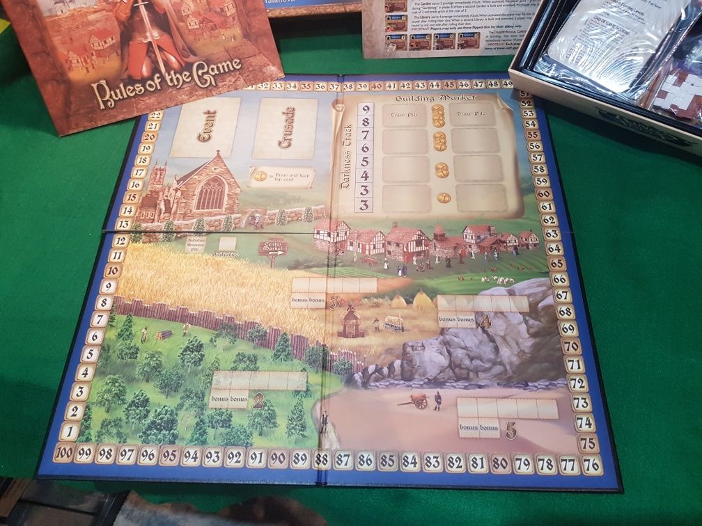 Jogo de tabuleiro Kings Abbey