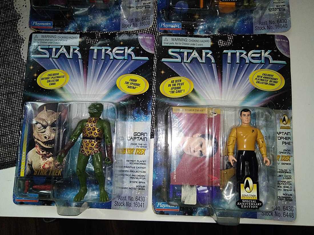 Star Trek Playmates zestaw figurek