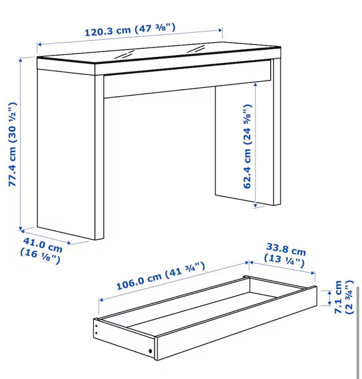 toaletka ikea jak nowa