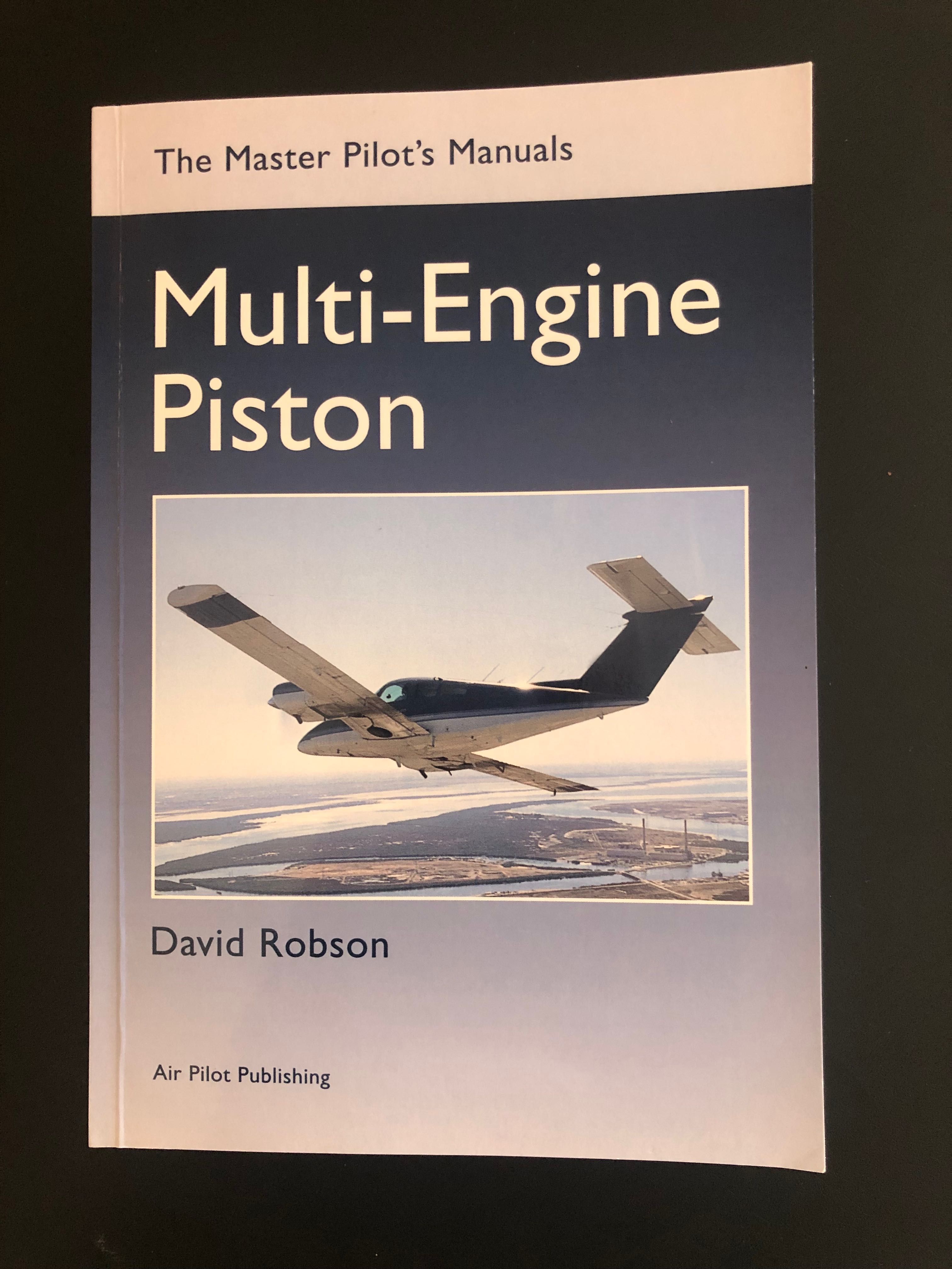 Multi-Engine Piston, The Master Pilot's Manuals, livro como novo;