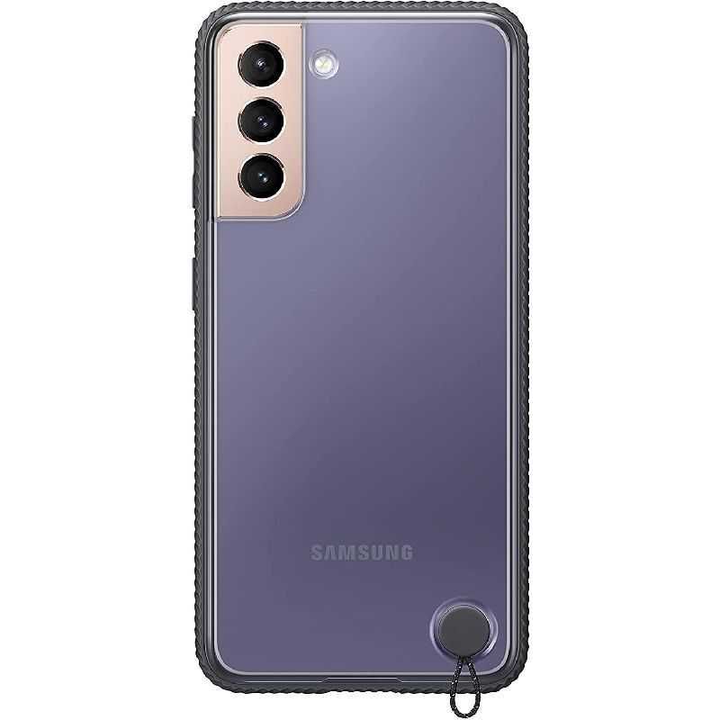 Оригинальный чехол Samsung S21 Plus Clear Protective Cover SM-G996 Blk