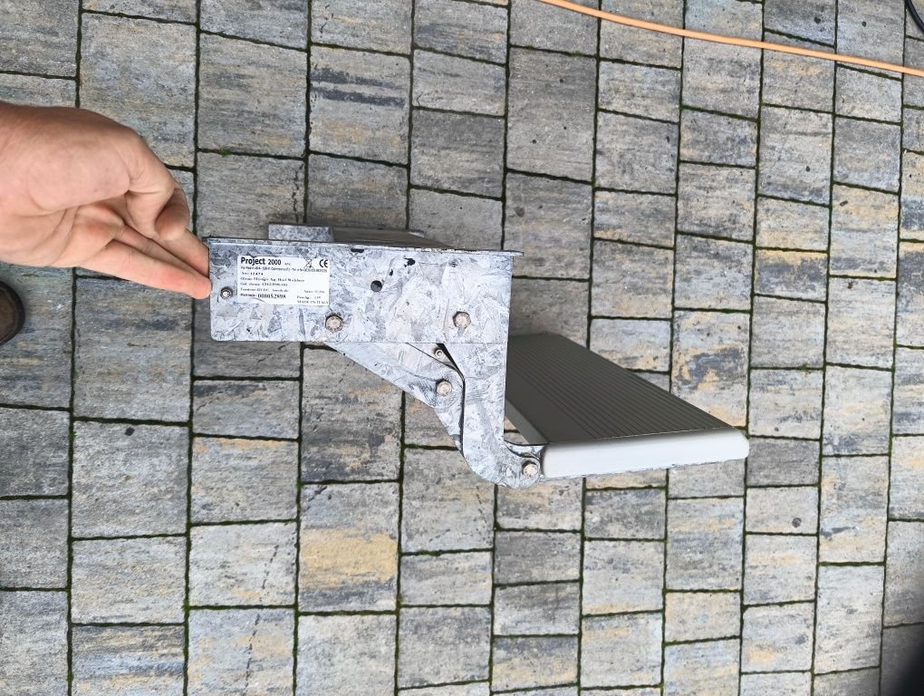 Stopień manual schodek do kamper, przyczepa kempingowa hymer 50cm