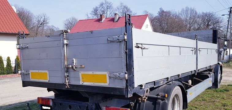 Skrzynia paka BDF aluminiowe burty 7,10x2,50 ORYGINAŁ