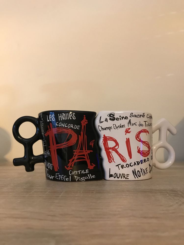 Conjunto canecas Paris