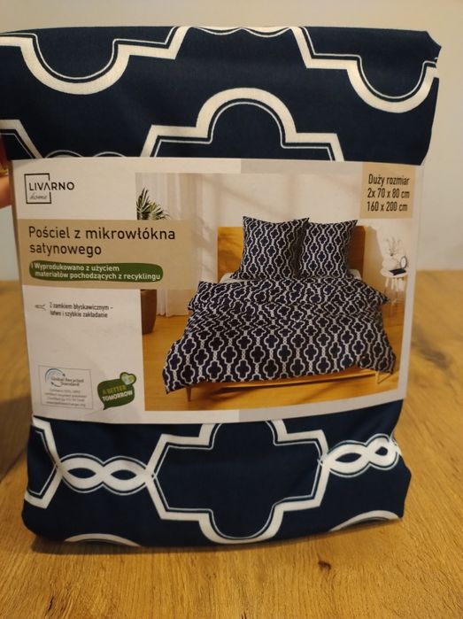 Pościel 160x200 z mikrowłókna satynowego