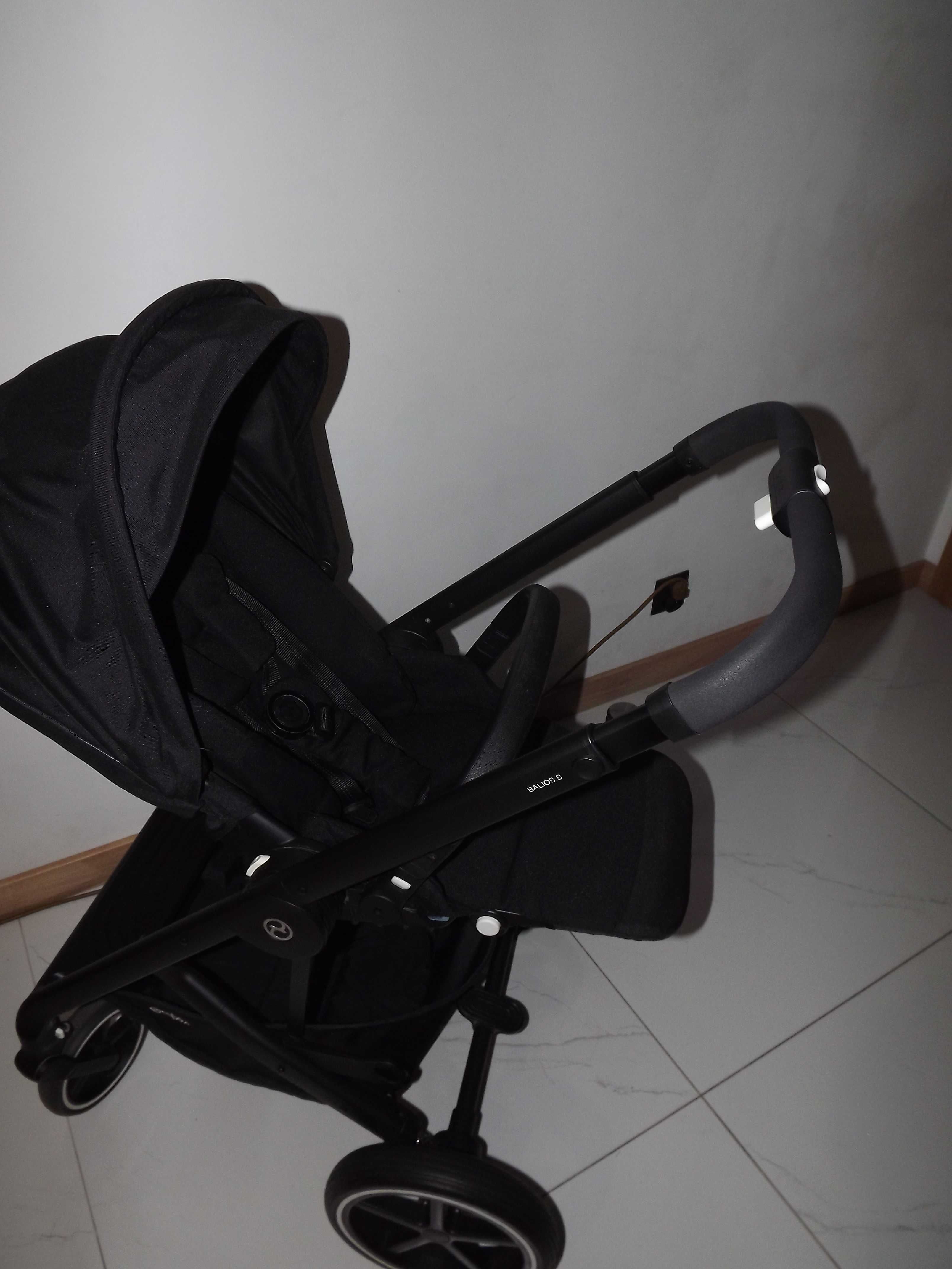 Cybex balios s lux Deep black Fotelik cybex cloud Z2 ,Baza cybex Z2