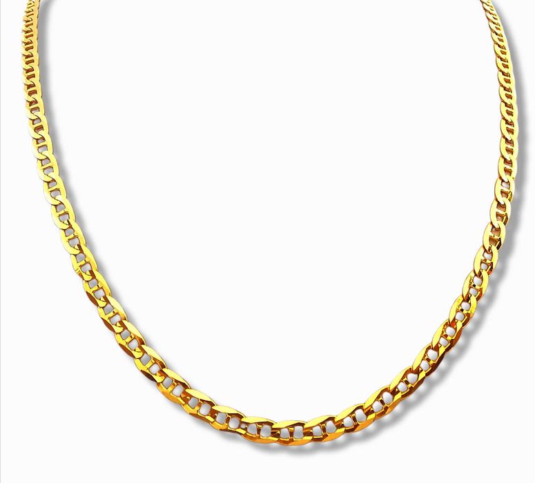 Nowy złoty łańcuszek wzór Gucci 585 55cm (Ł1)