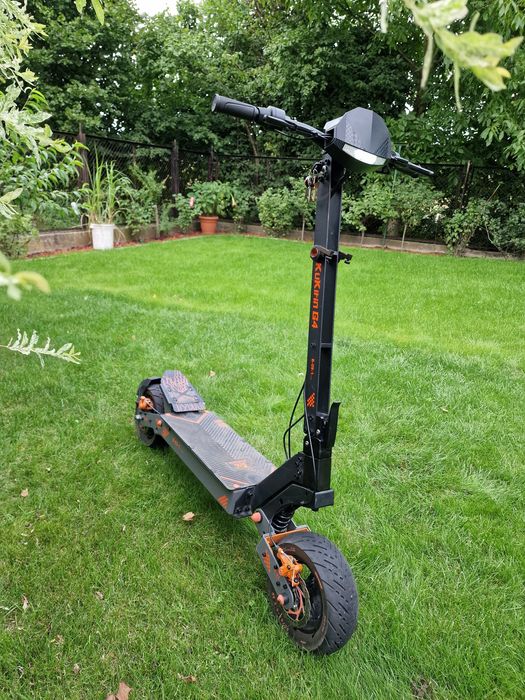 Kukirin g4 zadbany na gwarancji z wymienioną baterią