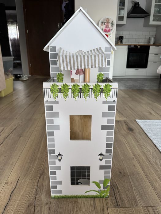 Domek dla lalek, lidl, ikea, super stan