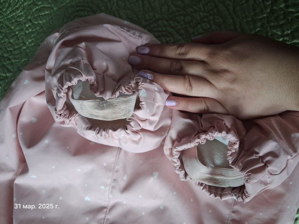 Детский деми комбинезон 80 р на девочку