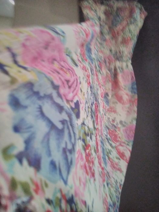 Długa zwiewna śliczna sukienka 42/44