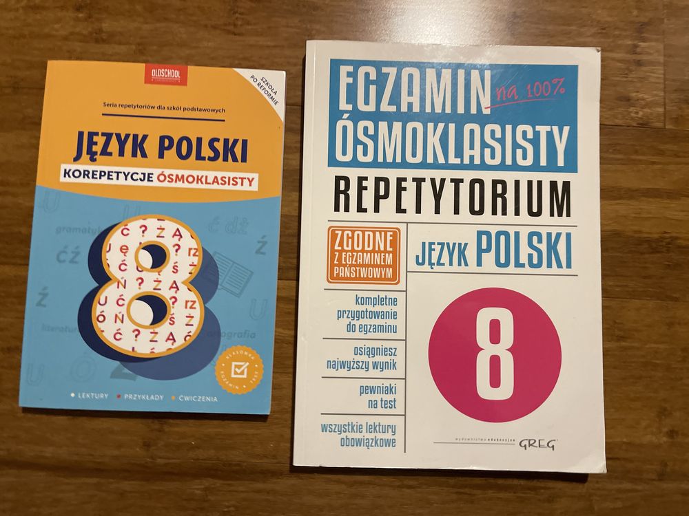 Język Polski, repetytorium, korepetycje ósmoklasisty