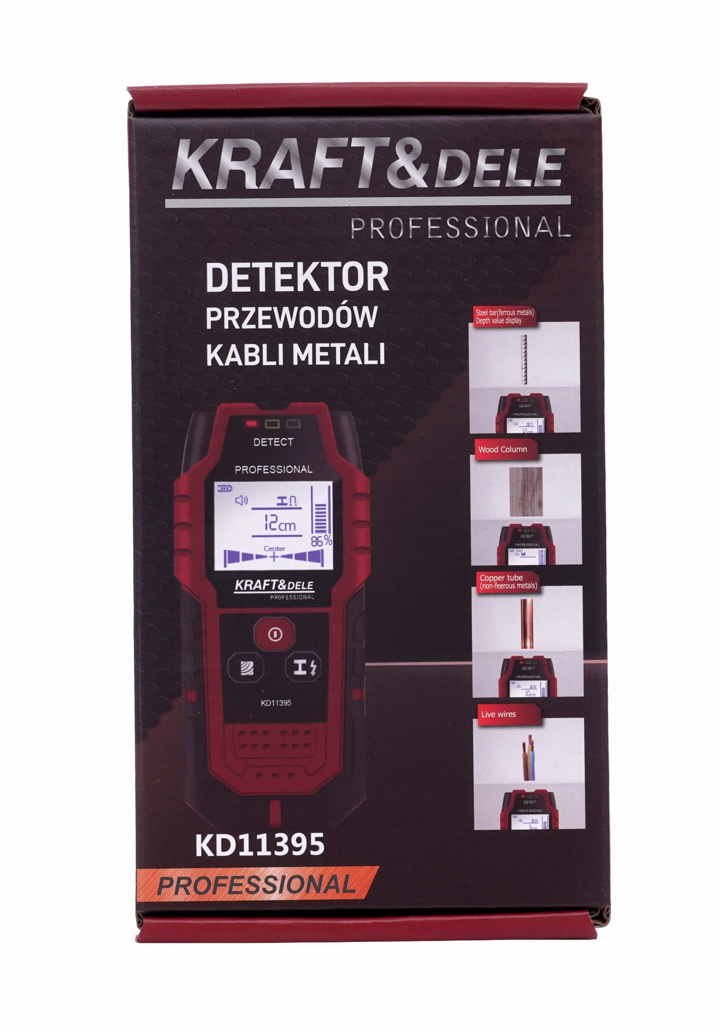 Wykrywacz przewodów/kabli/rur w ścianie KD11395