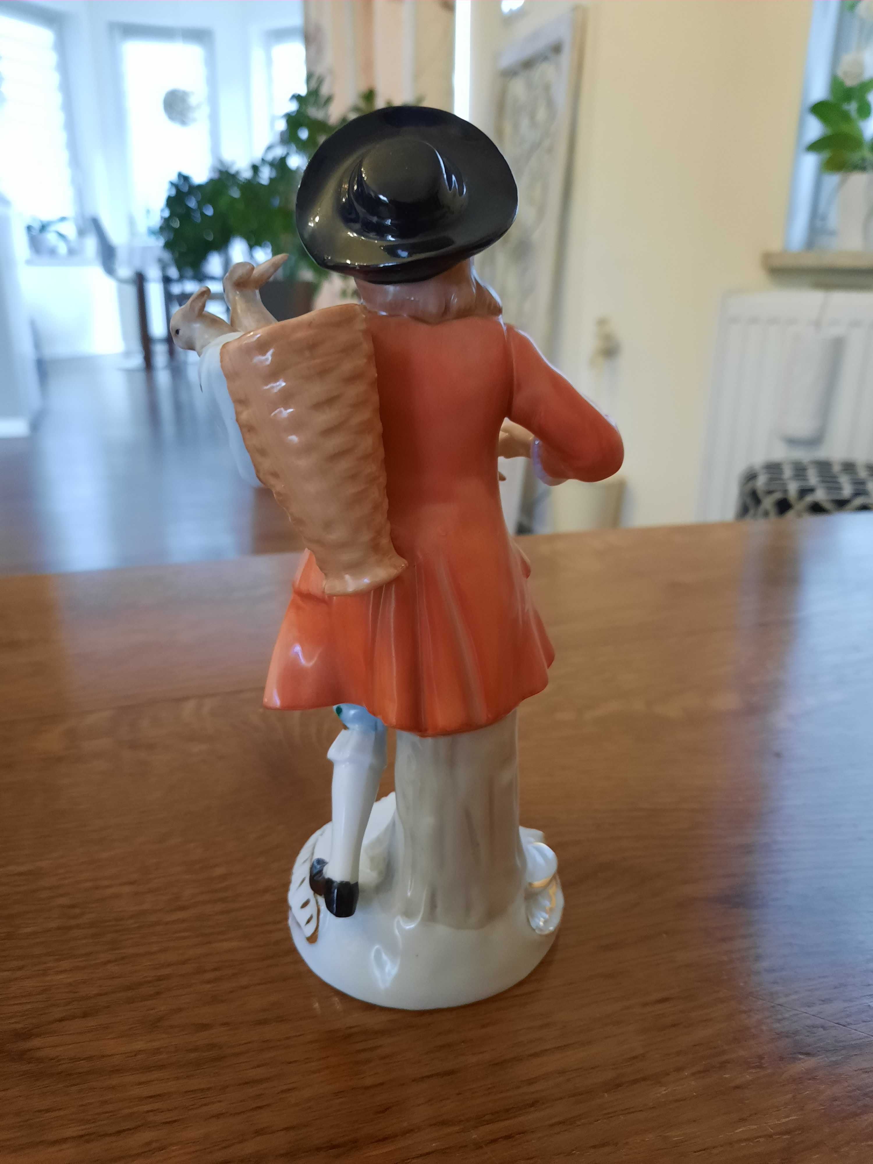 Porcelanowa figurka cdc Handmade rokoko 1720-80