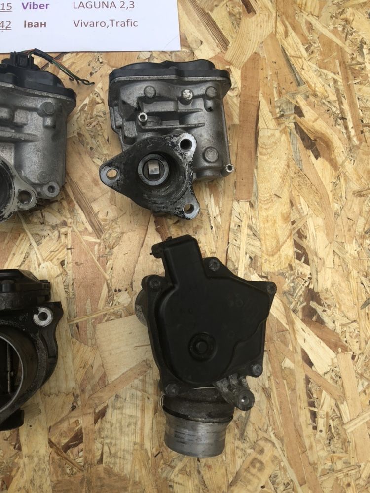 Клапан Egr дросель 1.5 1.6 1.9 2.0 dci Renault Megane 3 Scenic Laguna