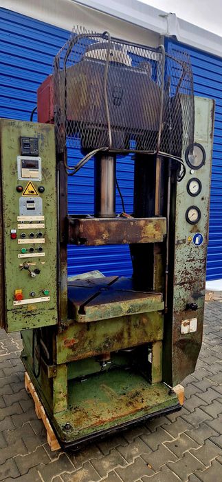 prasa hydrauliczna nacisk 100 ton warsztatowa