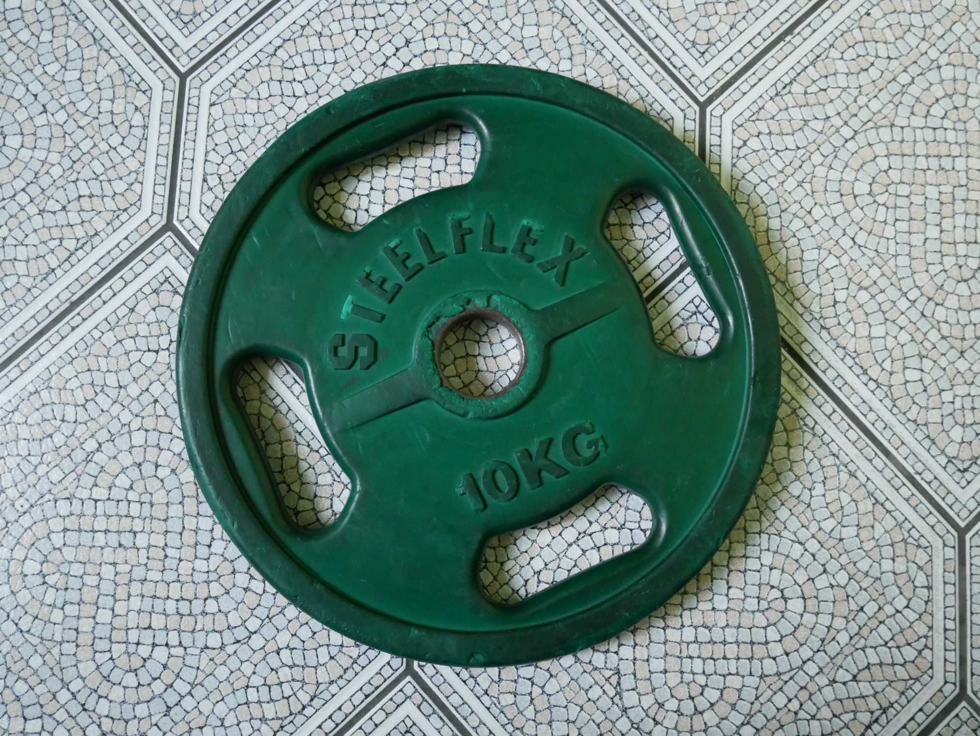 Obciążenie olimpijskie STEELFLEX 2 x 10 kg / przesyłka Olx