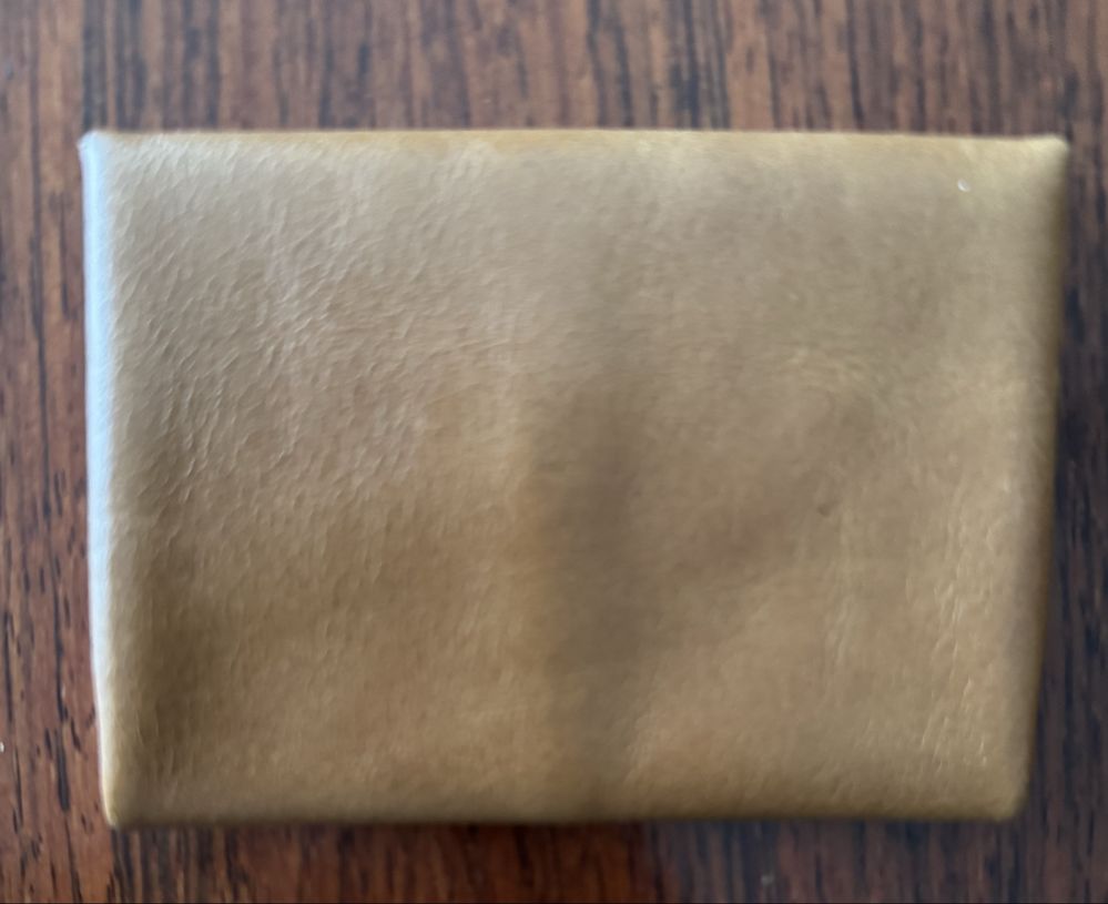 Porta moedas pele artesanato