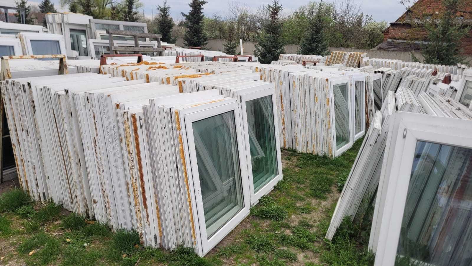 PROMOCJA wyprzedaż magazynu okna 120x140 plastikowe DOWÓZ CAŁY KRAJ