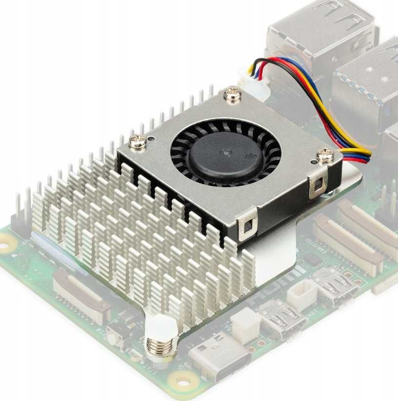 Raspberry PI 5 8GB RAM, 128GB SSD M.2, chłodzenie, home assistant