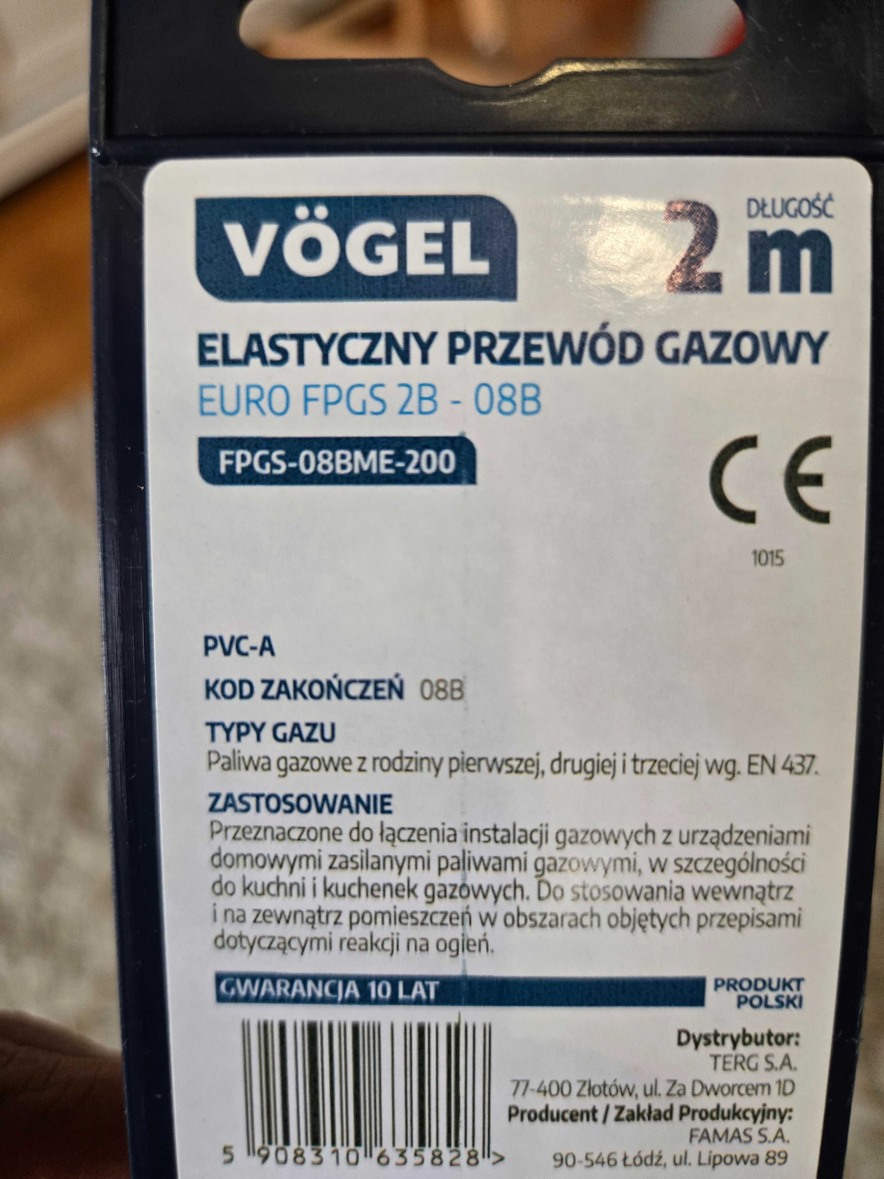 Wąż do kuchenki gazowej