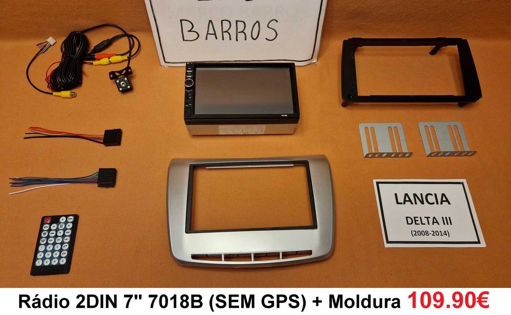 (NOVO) Rádio 2DIN • LANCIA Musa • Delta • Android [4+32GB] GPS