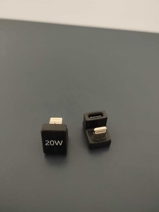 Adapter Kątowy USB C 180 Stopni (2 Sztuki)