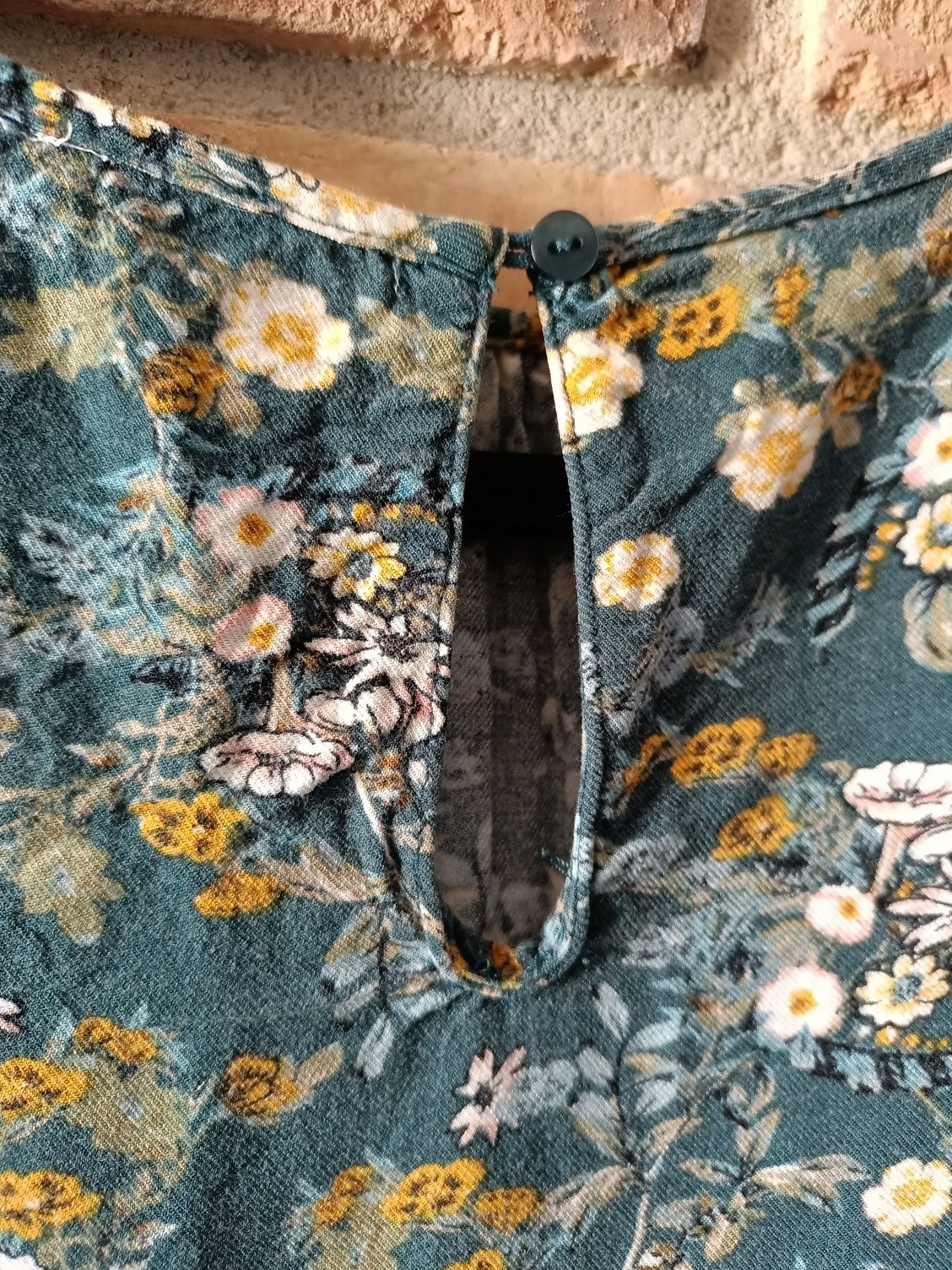 ORSAY rozkloszowane rękawy bluzka Boho Hippie art retro vintage
