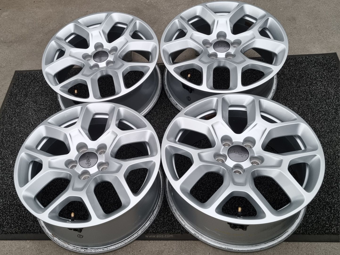 Felgi Alu z czujnikami 17" Jeep Renegade Compass II 5x110 Oryginalne