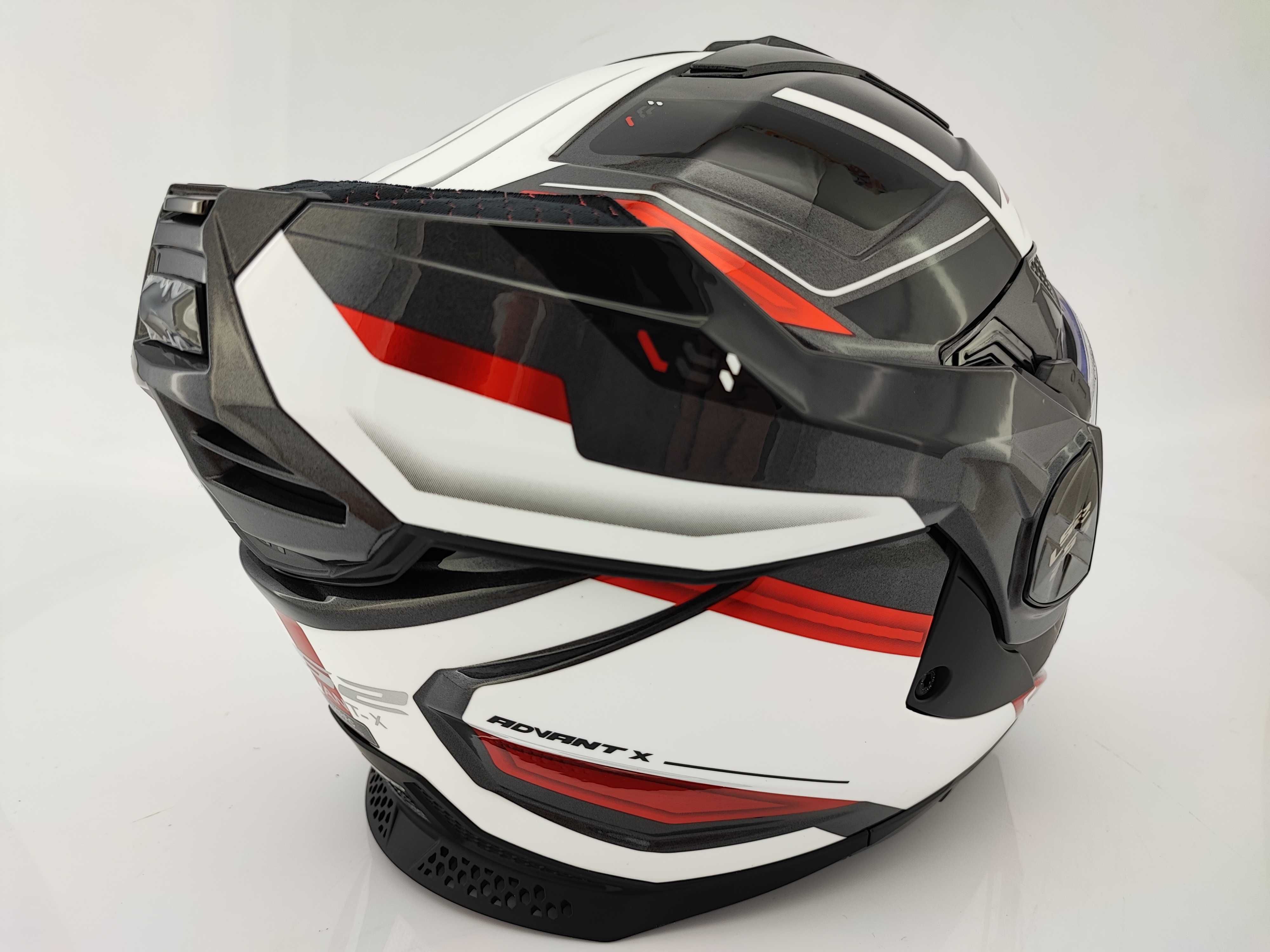 WYPRZEDAŻ Kask Szczękowy Blenda LS2 FF901 Advant X Spectrum Red