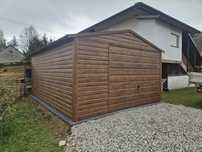 4x5 POD Nowoczesne Garaze Blaszane Garaż Blaszany Blaszak Blaszaki