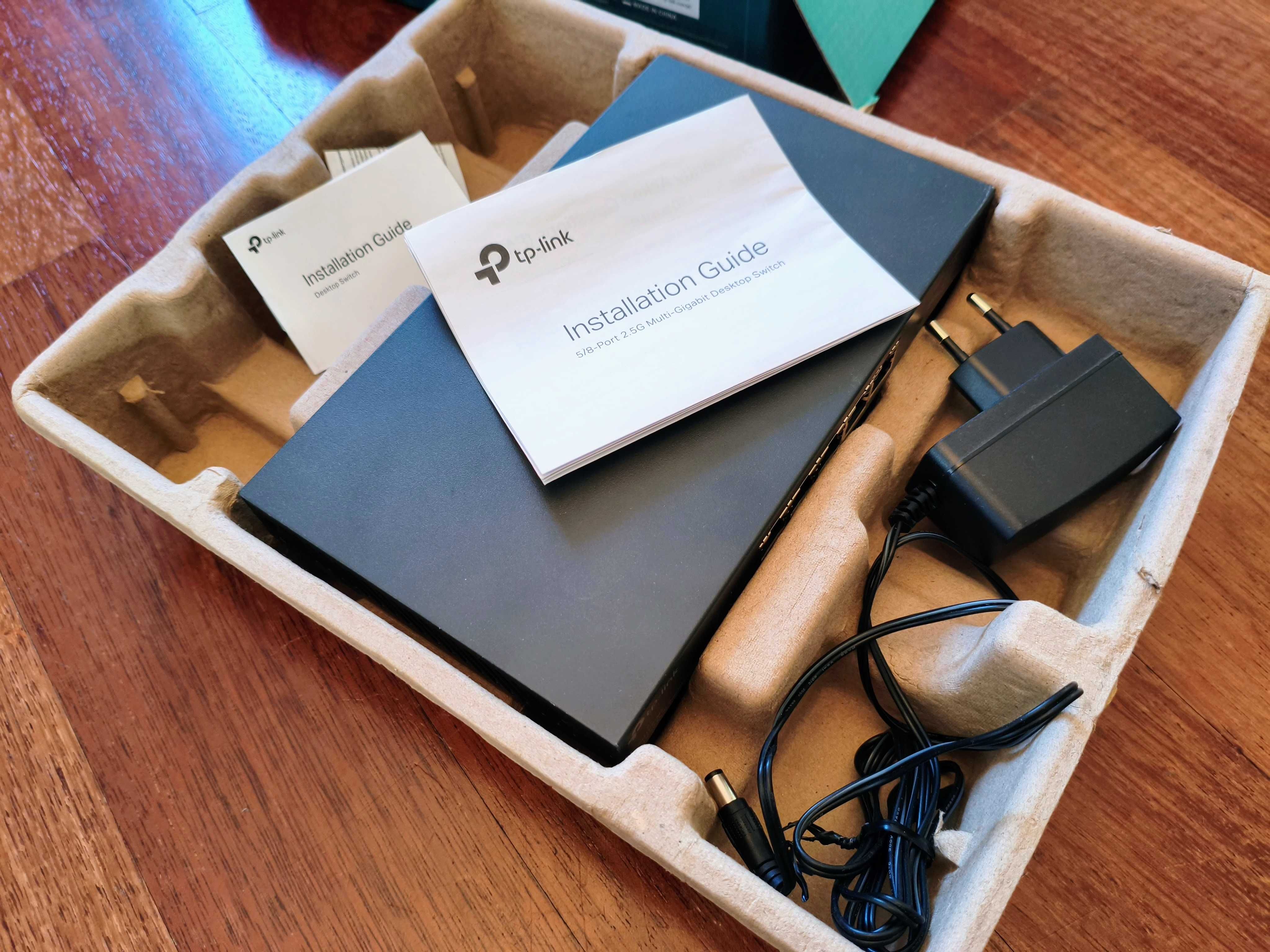 Switch TP-Link TL-SG105-M2. 5 portów 2.5 Gigabit Ethernet.