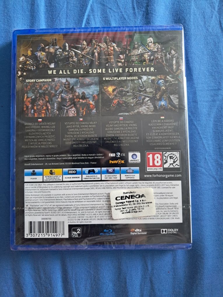 For Honor PS4 Gra