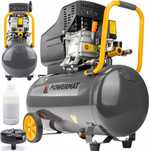 Kompresor Olejowy 50L Sprężarka 8 BAR 206 l/min 230V