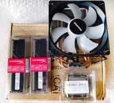 Комплект X99-P4 lga 2011v3, Intel Xeon 2680v4, Kingston Fury DDR4 32Gb
