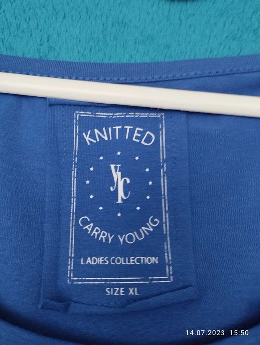 Sukienka Carry Young - chabrowa XL