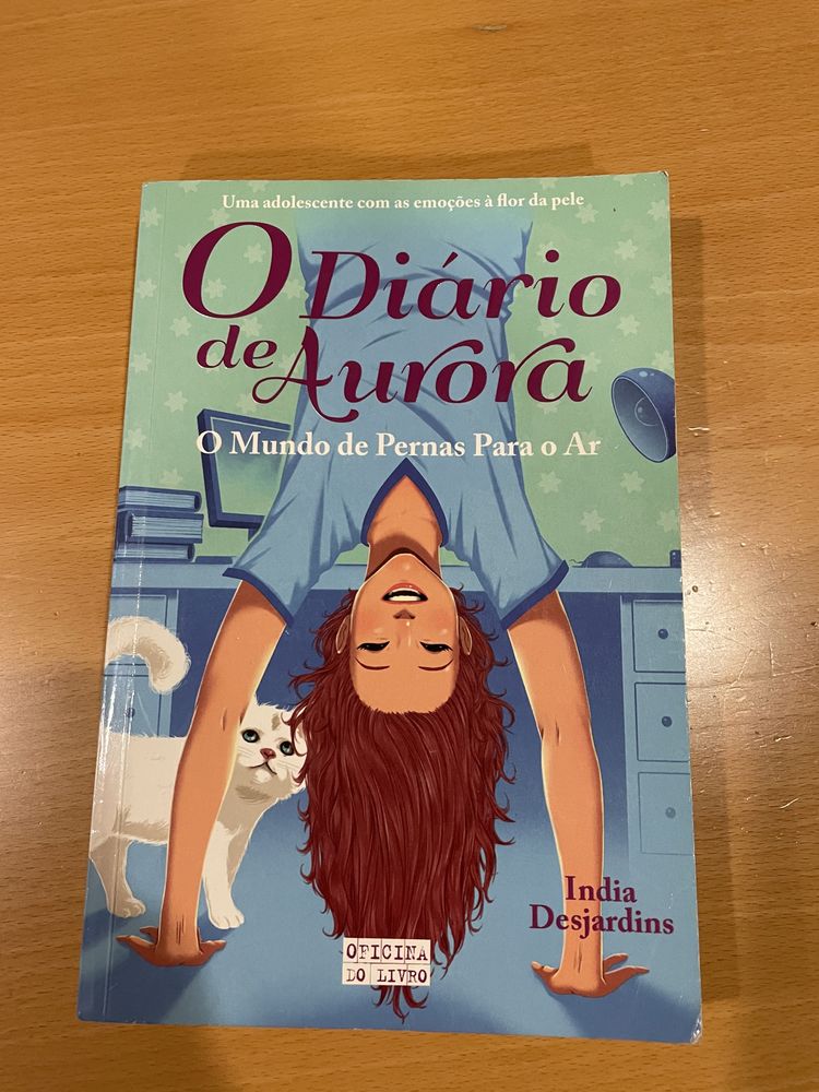 Livro “ O diário de Aurora” de India Desjardins