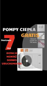 Pompa ciepła MONOBLOK 12kW 220-240m2 +montaż Dotacje