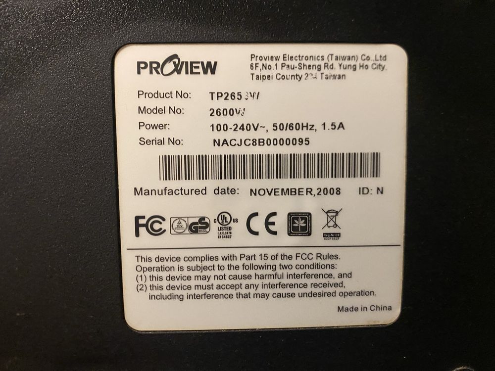 Монитор PROVIEW 27 дюймов