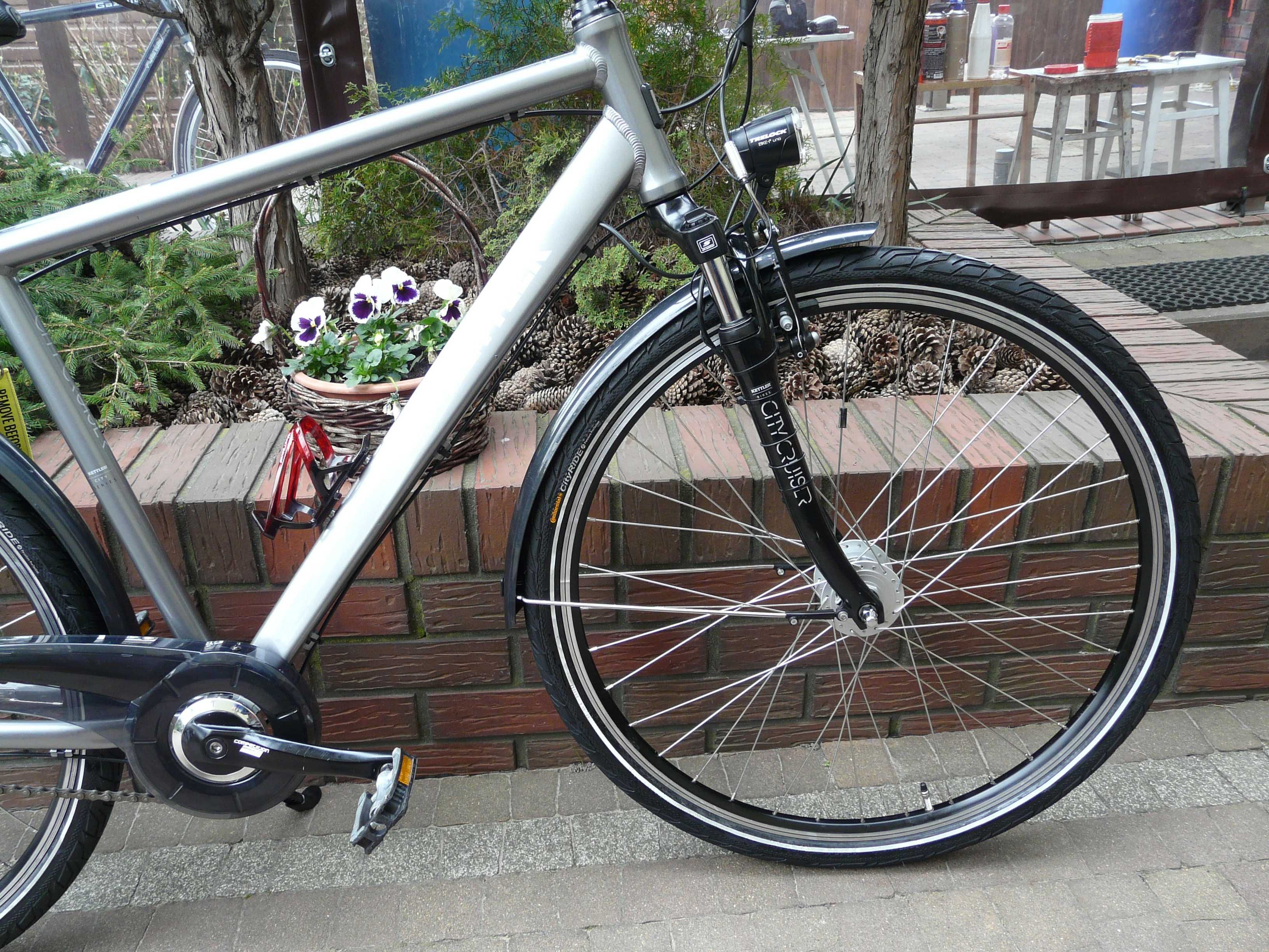Rower miejski KETTLER City Cruser Comfort 28"/55 nożny,sprawny Germany