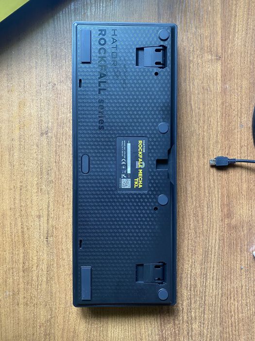 Клавіатура Hator Rockfall 2 Mecha TKL Orange Black (HTK-520) 80%