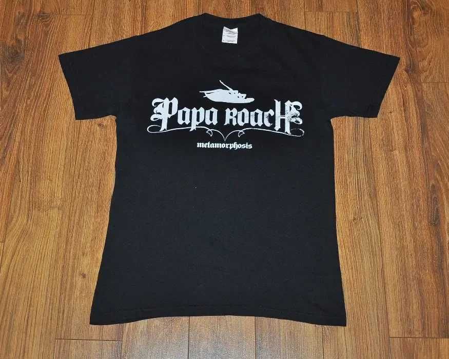 PAPA ROACH - 2 koszulki t-shirty rozm.S ZESTAW